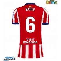 Atletico Madrid Koke #6 Hjemmedrakt Dame 2026-27 Kortermet